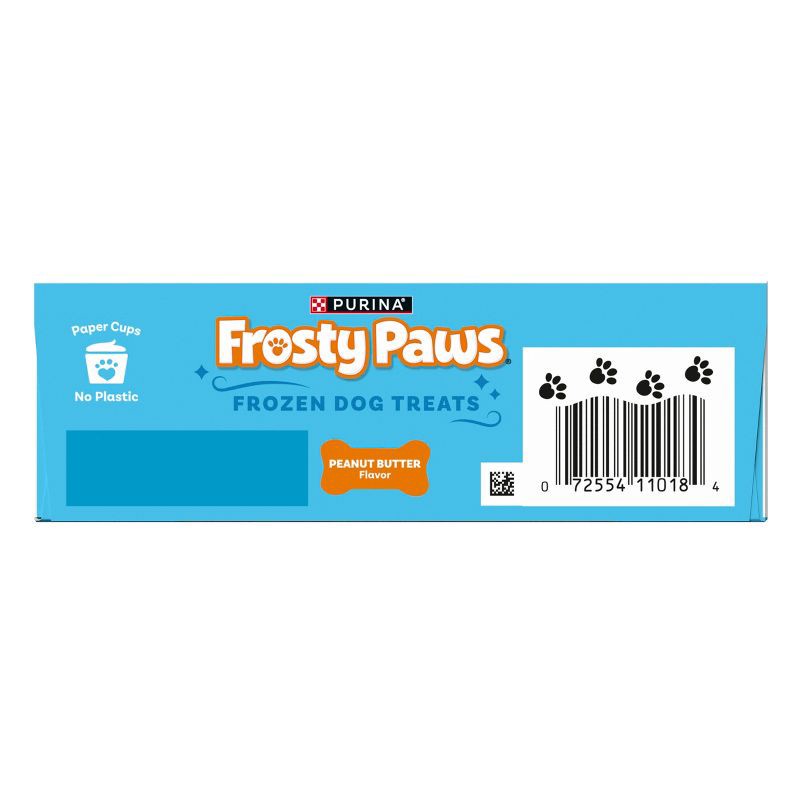 slide 6 of 11, Purina Frosty Paws Peanut Butter Flavor Frozen Dog Treats - 13 fl oz/4pk, 13 fl oz, 4 ct