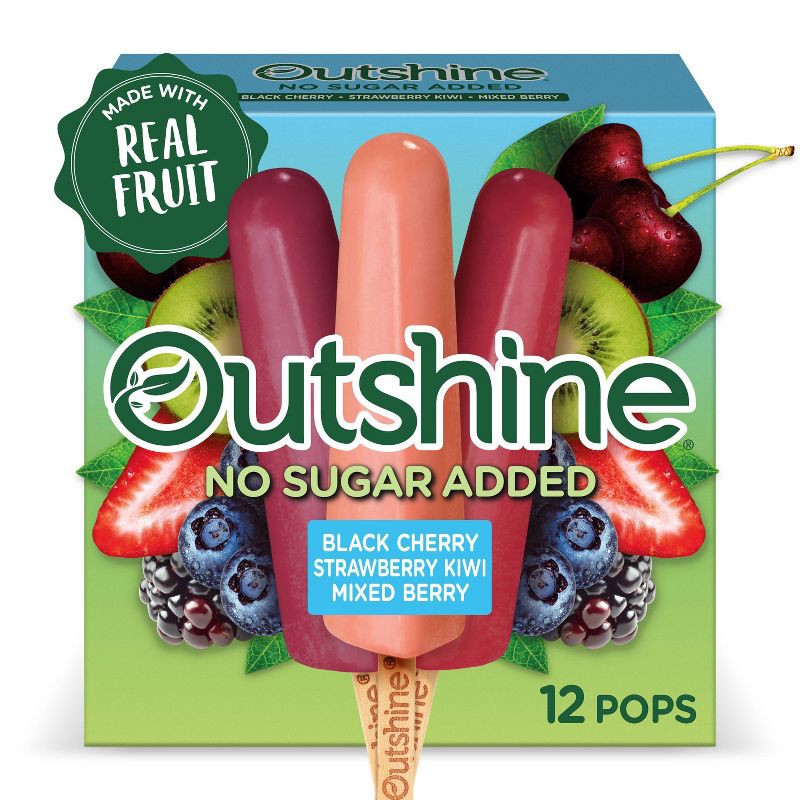 slide 1 of 15, Outshine Mixed Fruit Frozen Bar - 12ct, 12 ct