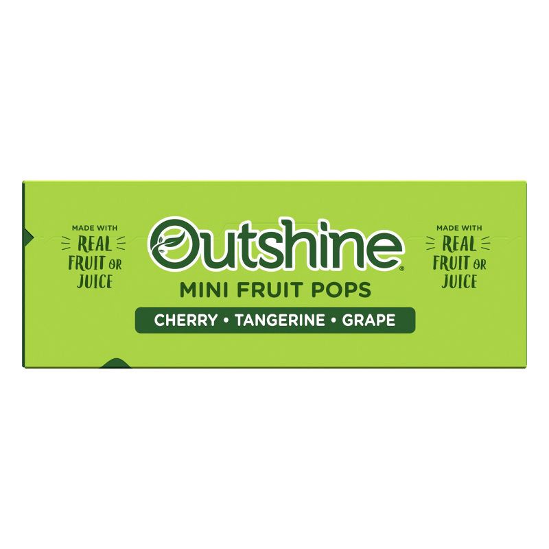 slide 8 of 15, Outshine Cherry/Tangerine/Grape Frozen Fruit Bars - 18oz/12ct, 12 ct; 18 oz