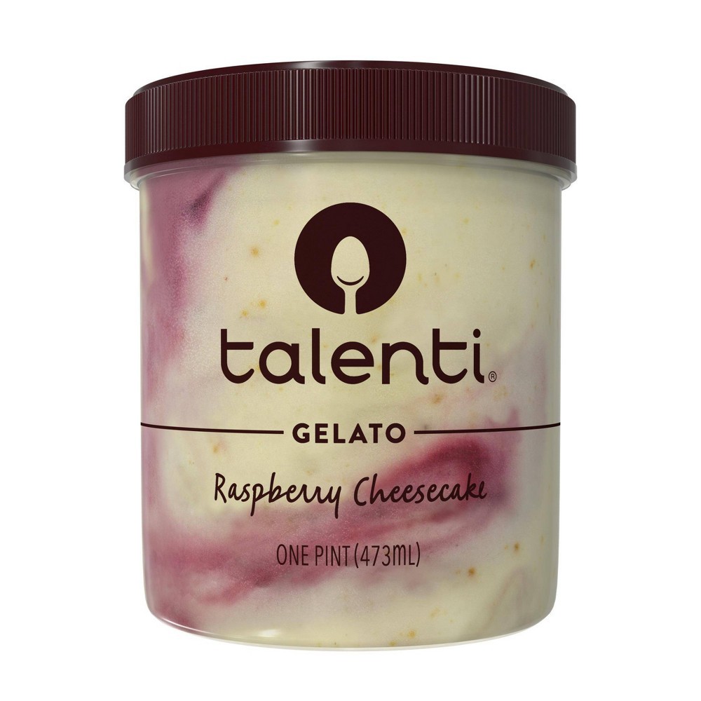 slide 3 of 9, Talenti Raspberry Cheesecake Gelato Ice Cream, 1 pint