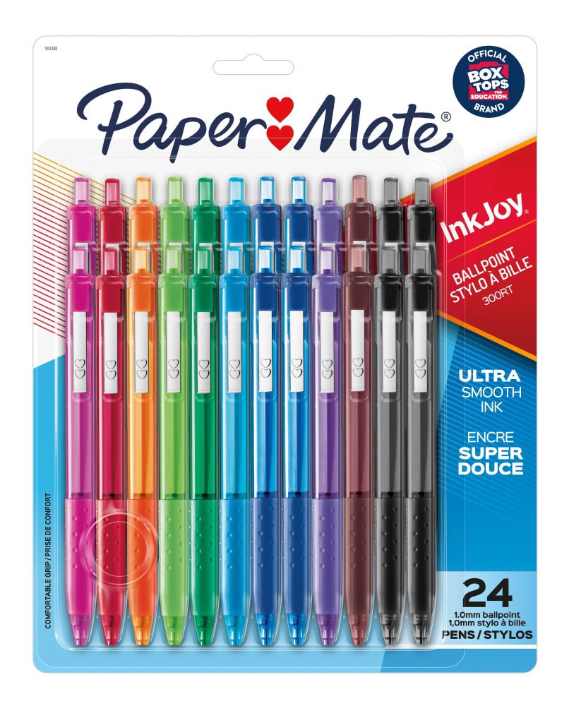 slide 2 of 2, Paper-Mate Ink Joy Ball Point Pens, 24 ct