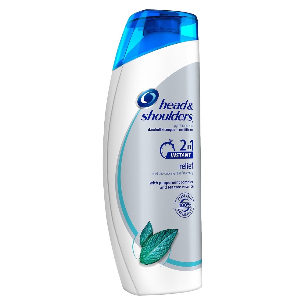 slide 5 of 6, Head & Shoulders 2in1 Instant Relief Dandruff Shampoo + Conditioner, 12.8 oz