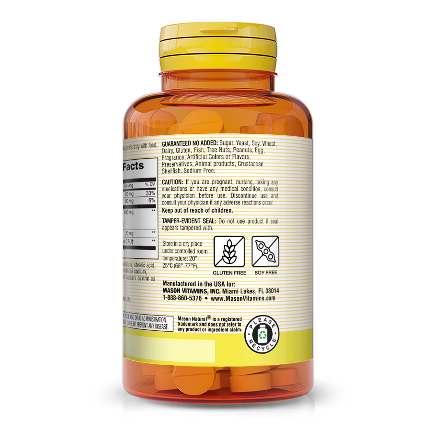 slide 2 of 2, Cranberry With Probiotic, 60 ct