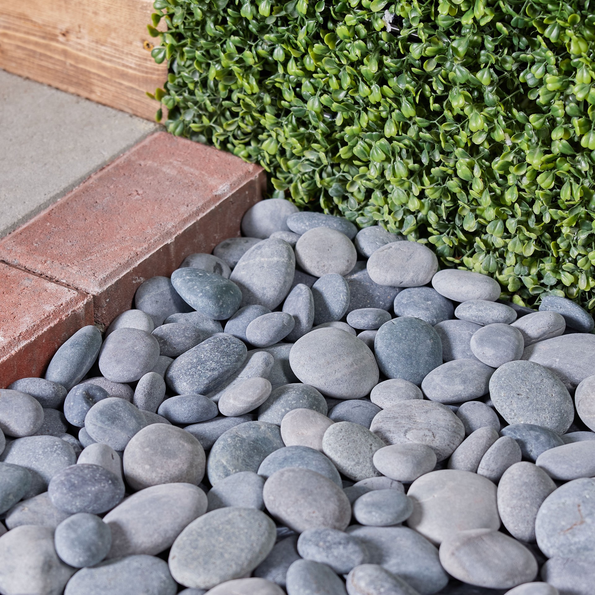 slide 5 of 6, 0.25 cu ft Black Mexican beach pebbles (Less than 0.5-in), 1 ct