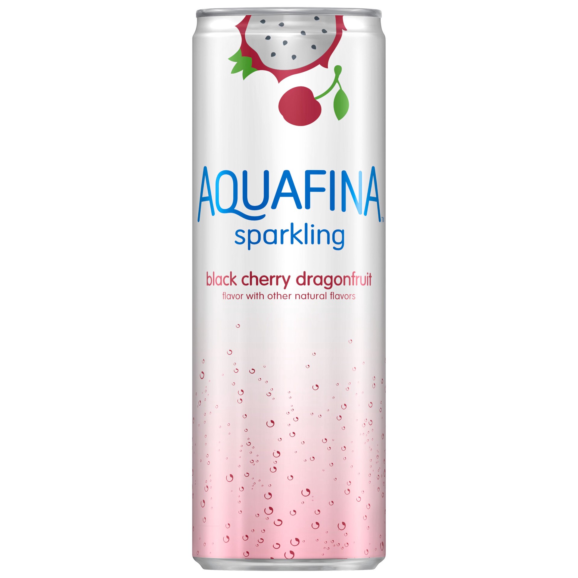 slide 1 of 9, Aquafina Sparkling Water Black Cherry Dragonfruit, 12 fl oz