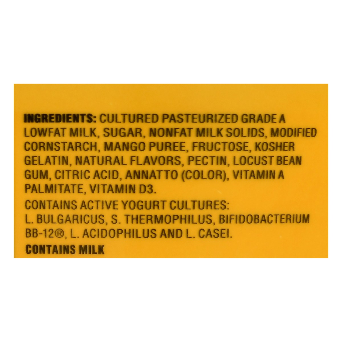 slide 12 of 13, La Yogurt Sabor Latino Lowfat 1% Milkfat Blended Mango Yogurt 32 oz, 32 oz