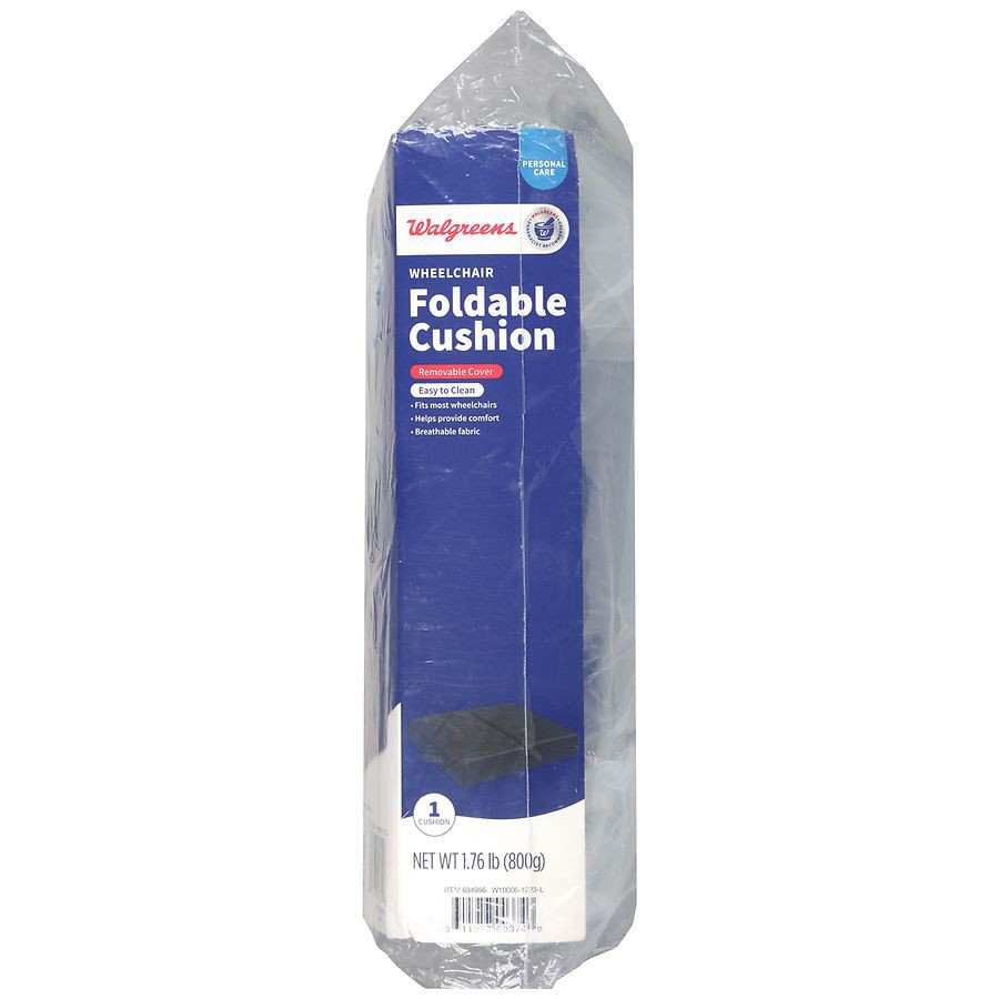 slide 4 of 5, Walgreens Foldable Wheelchair Cushion, 1 ct