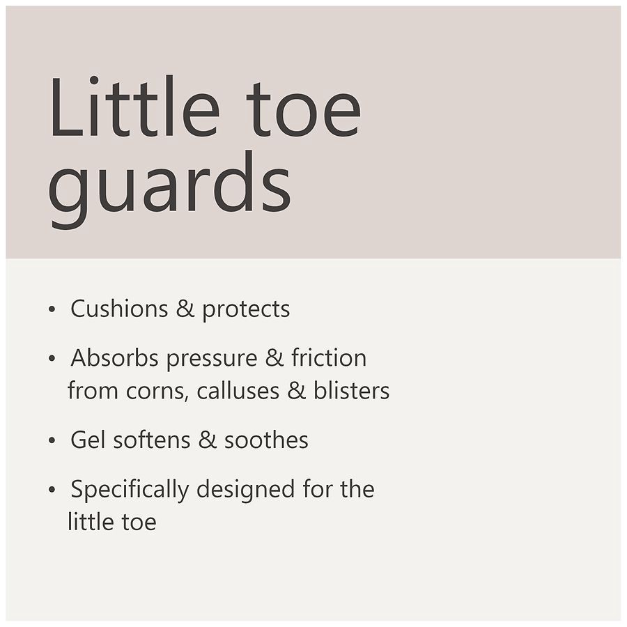 slide 3 of 5, Walgreens Little Toe Guards, 2 ct