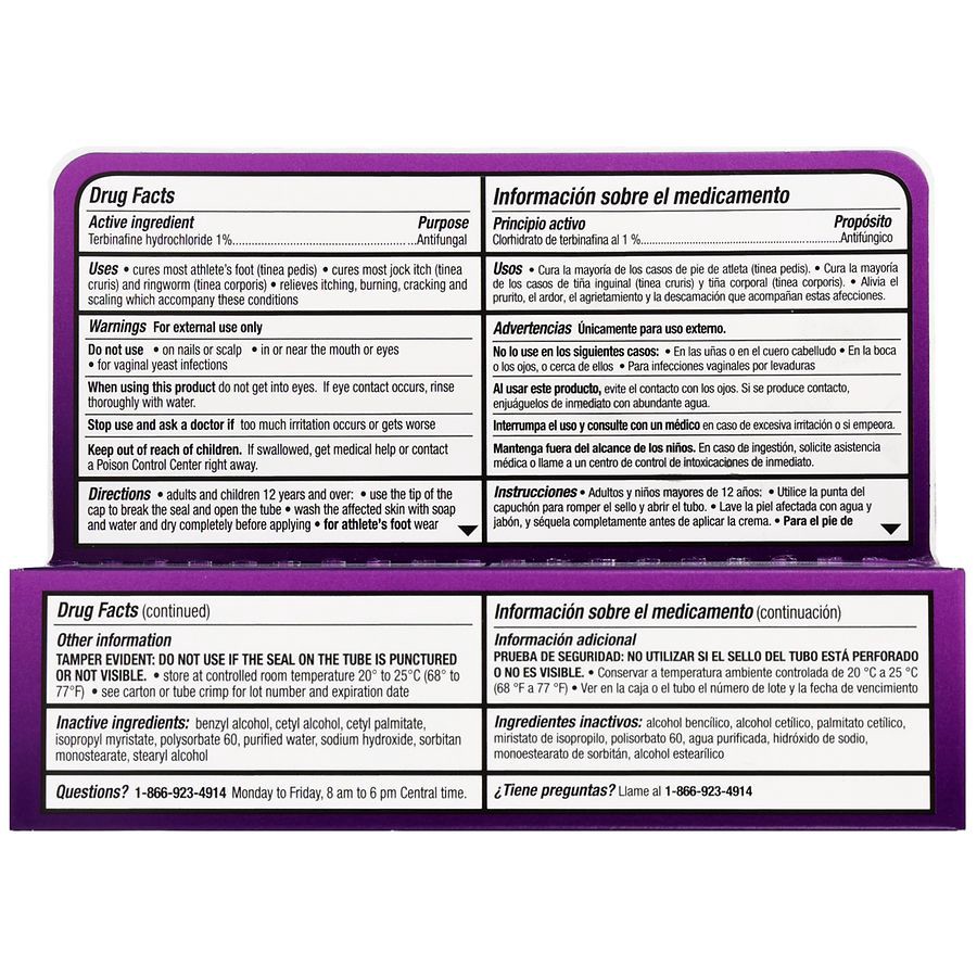 slide 2 of 5, Walgreens Terbinafine Cream, 1 oz