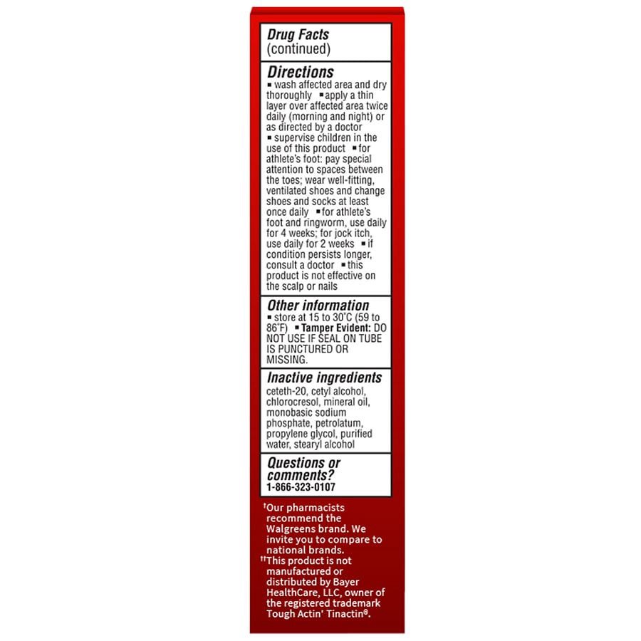 slide 2 of 4, Walgreens Athlete's Foot Cream, 1 oz