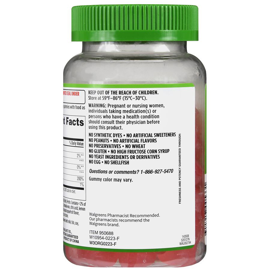 slide 3 of 5, Walgreens Zinc 22mg Gummies, 70 ct