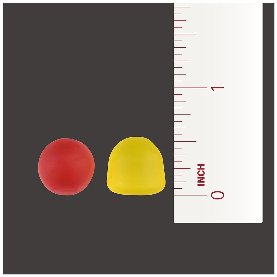 slide 3 of 5, Walgreens Adult Vitamin D3 50 mcg (2,000 IU) Gummies Natural Strawberry, Lemon & Orange, 90 ct