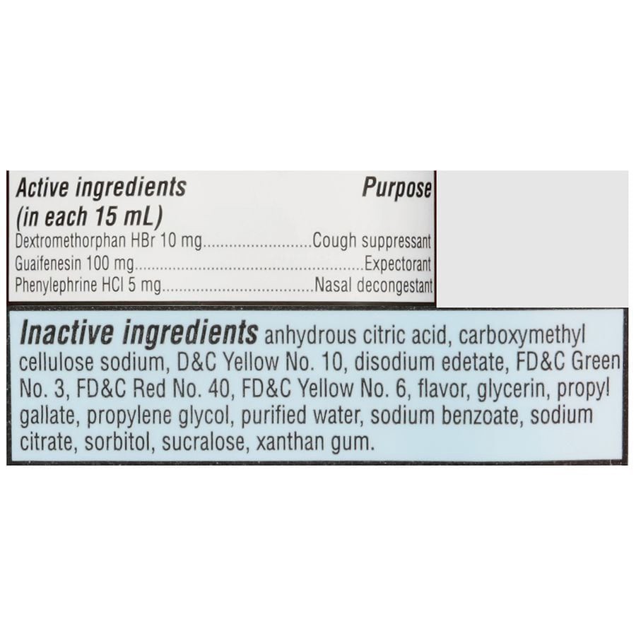 slide 4 of 5, Walgreens Children's Cold + Cough + Mucus Daytime Honey, 8 fl oz