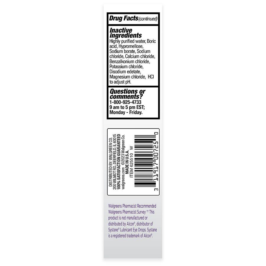 slide 2 of 3, Walgreens Complete Lubricant Eye Drops, 0.33 fl oz