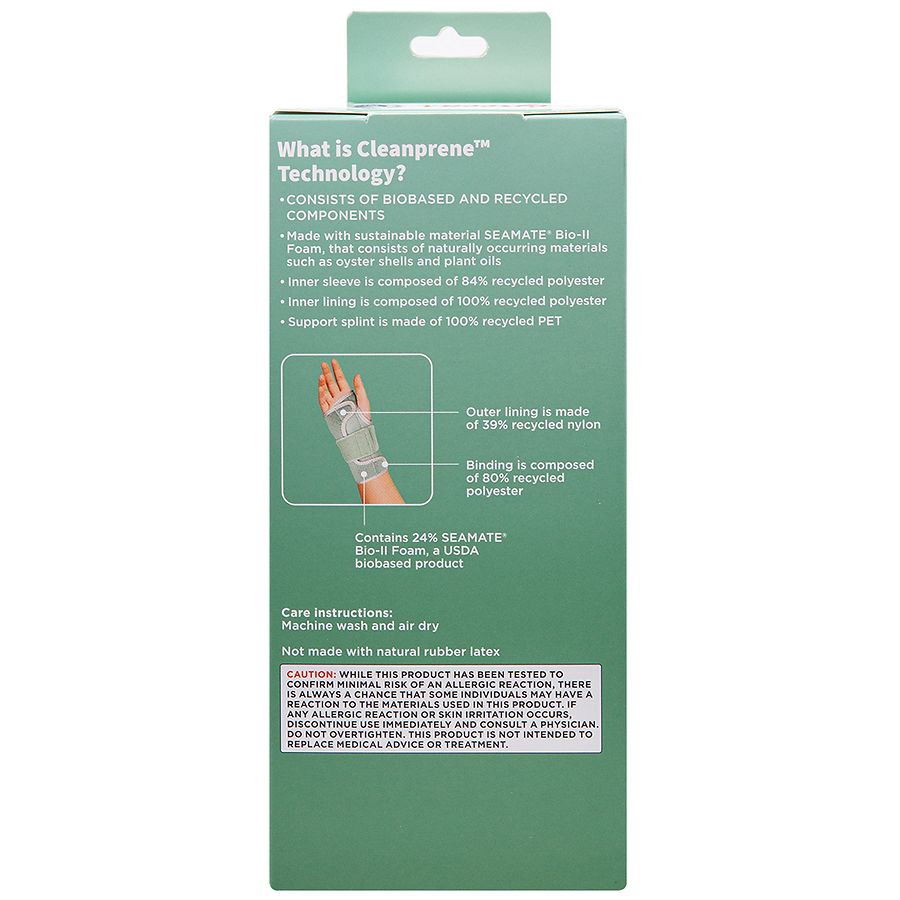 slide 4 of 4, Walgreens Cleanprene Wrist Brace One Size, 1 ct