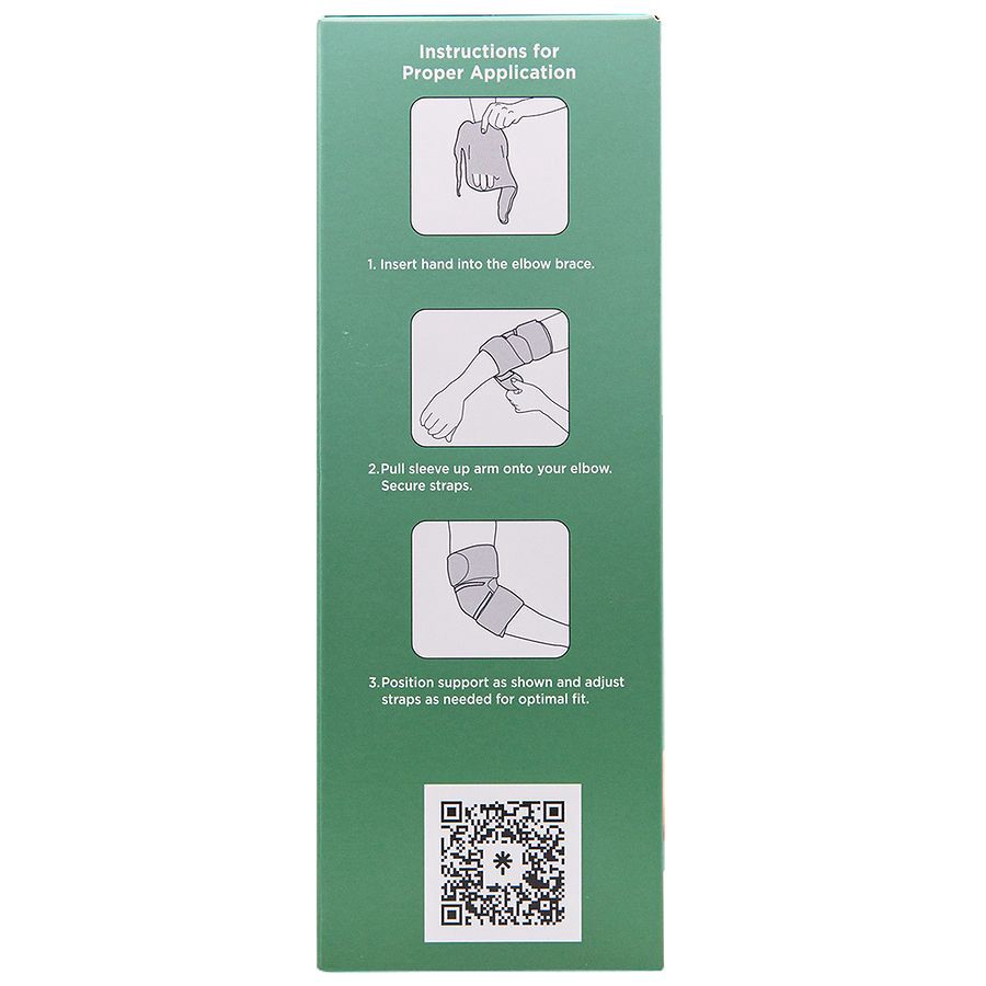 slide 3 of 4, Walgreens Cleanprene Elbow Brace One Size, 1 ct