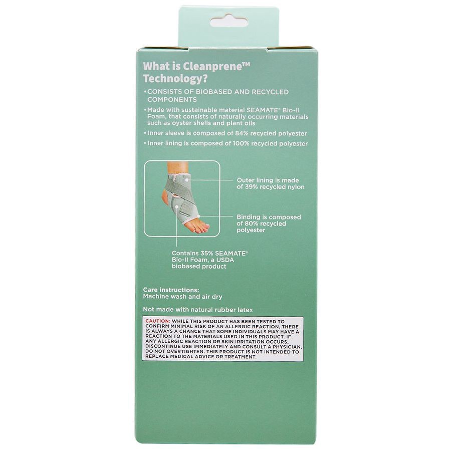 slide 4 of 4, Walgreens Cleanprene Ankle Brace One Size, 1 ct