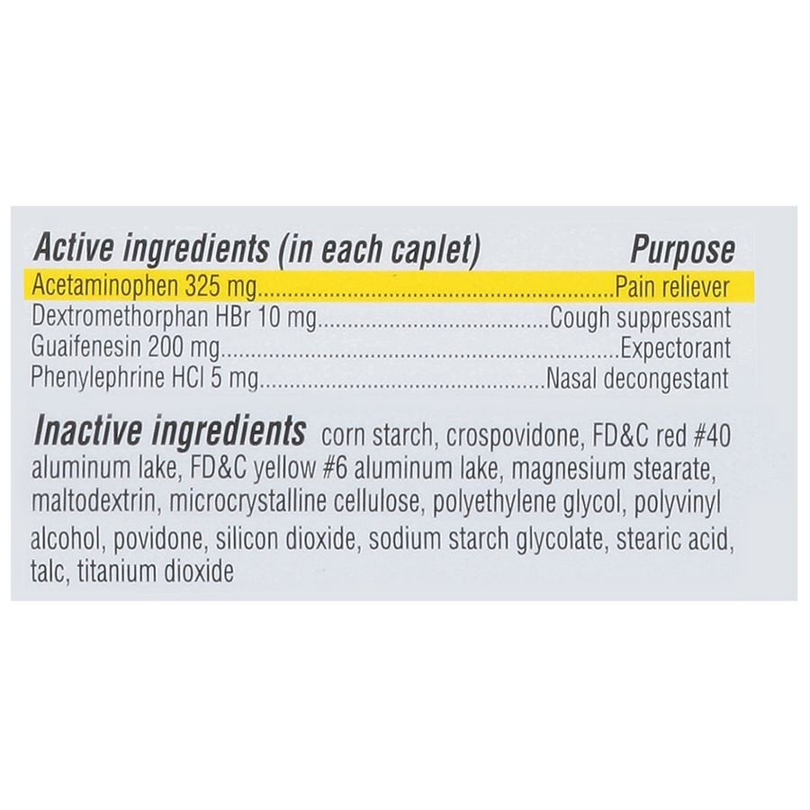 slide 3 of 5, Walgreens Sinus Pressure, Pain & Cough, Maximum Strength, Caplets, 20 ct