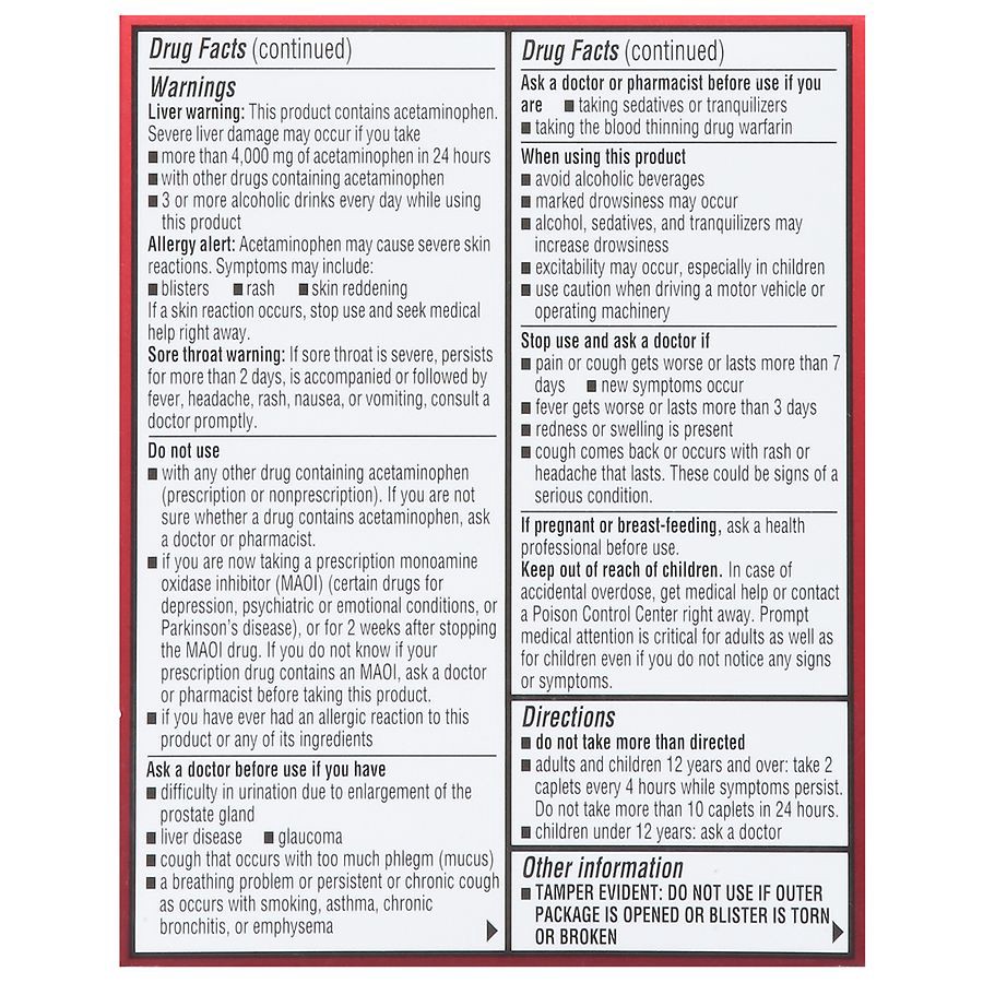 slide 4 of 5, Walgreens Flu HBP, Maximum Strength, Caplets, 24 ct