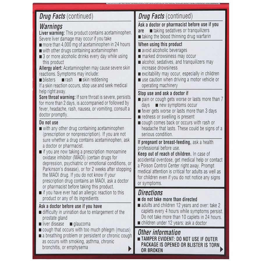 slide 3 of 5, Walgreens Flu HBP, Maximum Strength, Caplets, 24 ct