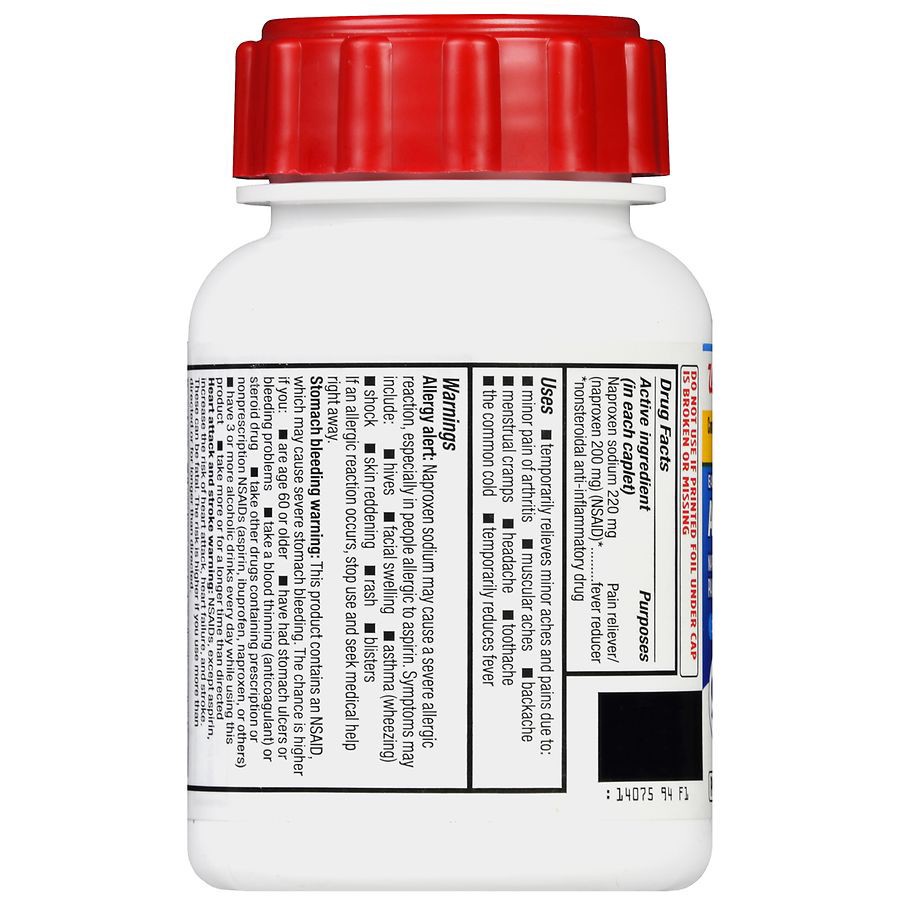 slide 2 of 5, Walgreens Easy Open All Day Pain Relief Caplets, 90 ct