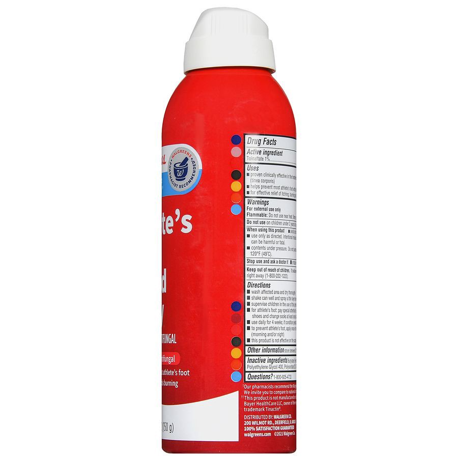 slide 4 of 5, Walgreens Athlete's Foot Liquid Spray, 5.3 oz