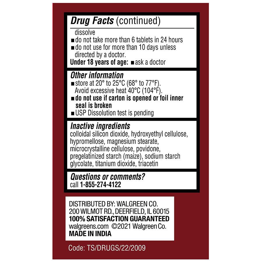 slide 2 of 3, Walgreens Arthritis Pain Reliever Tablets, 24 ct