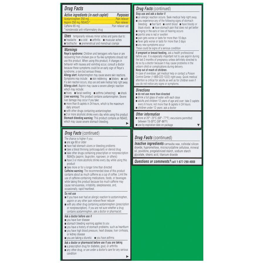 slide 5 of 5, Walgreens Headache Relief Extra Strength, 24 ct