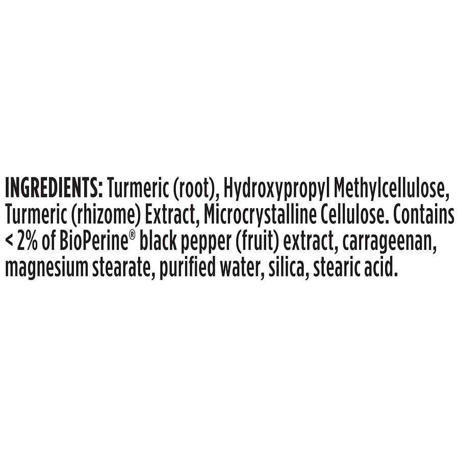 slide 2 of 4, Walgreens Enhanced Absorption Turmeric Complex 500mg + 5mg BioPerine, 60 ct