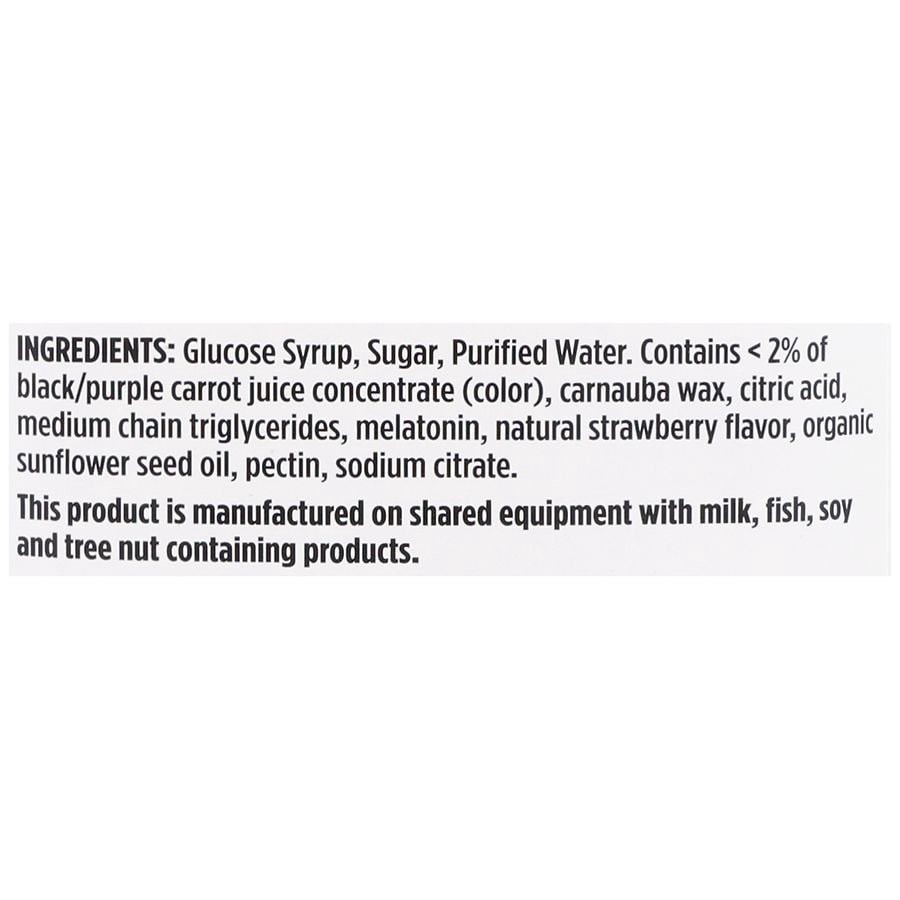 slide 3 of 5, Walgreens Melatonin 10 mg Gummies Natural Strawberry, 140 ct