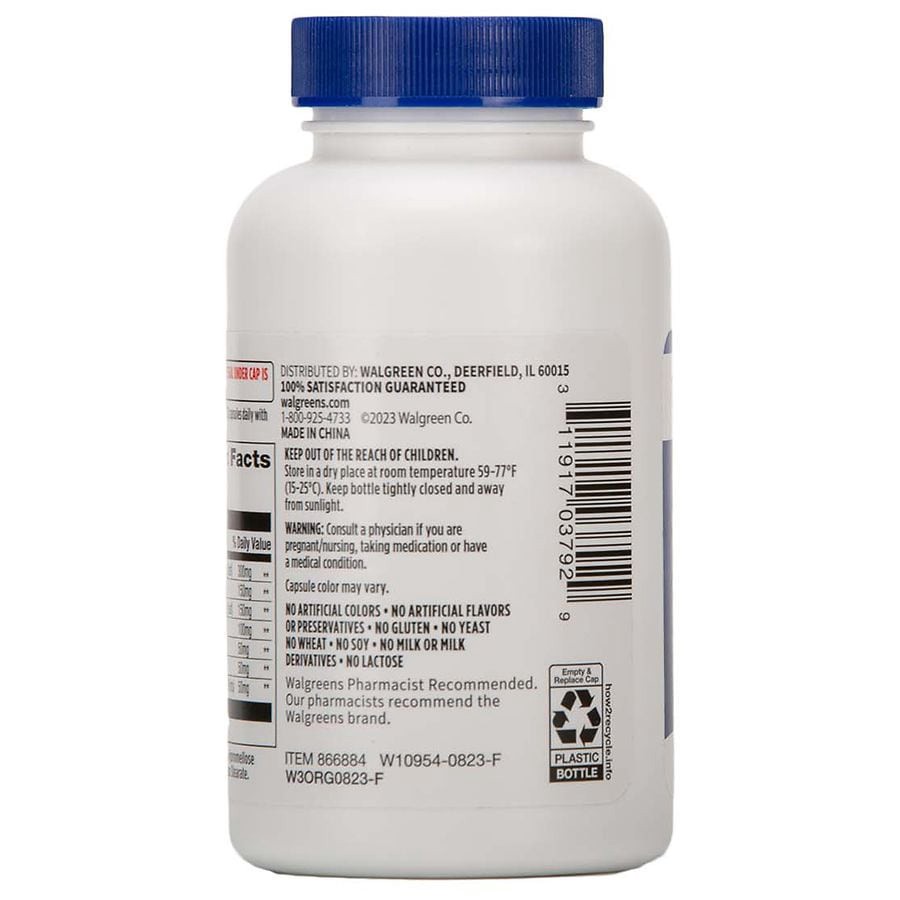 slide 2 of 5, Walgreens Free & Pure Vitamin K2 + D3 Capsules, 90 ct