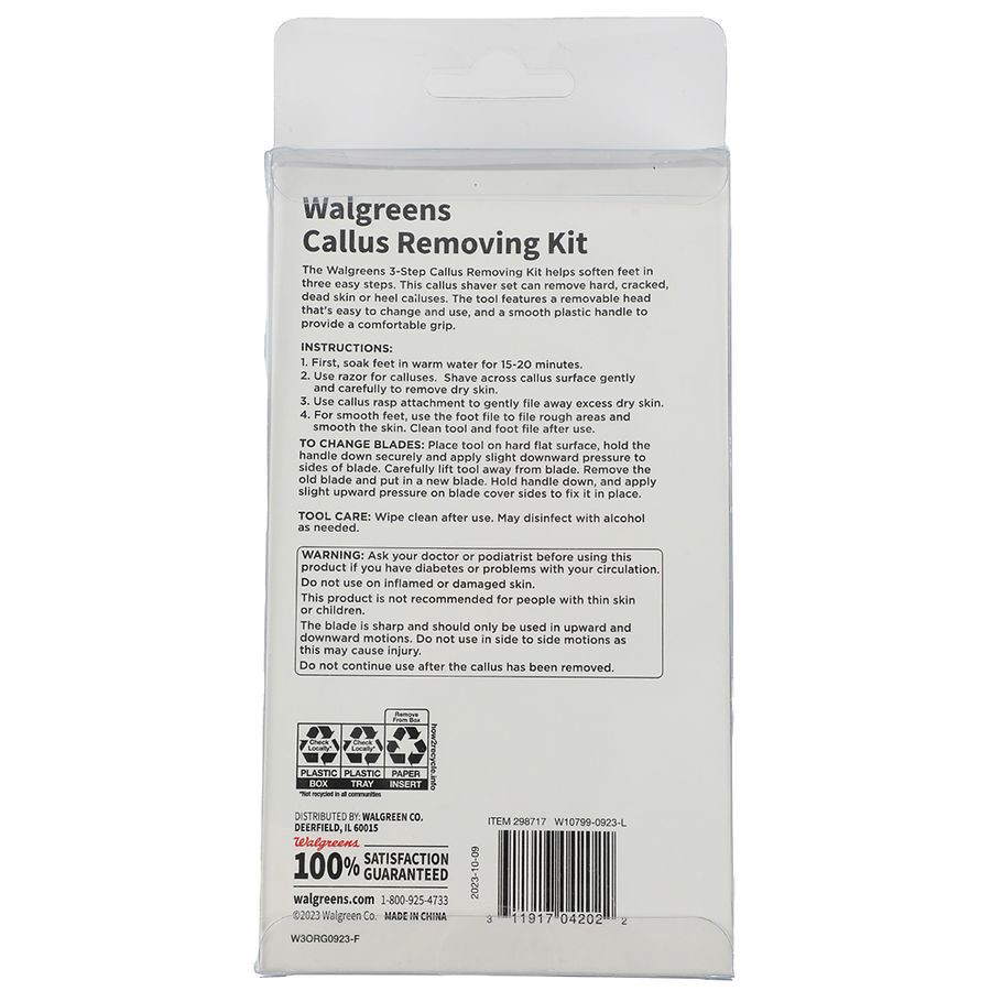 slide 2 of 2, Walgreens Callus Removing Kit, 1 ct