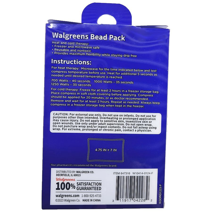 slide 4 of 4, Walgreens Hot/Cold Bead Multi Purpose Pack, 1 ct