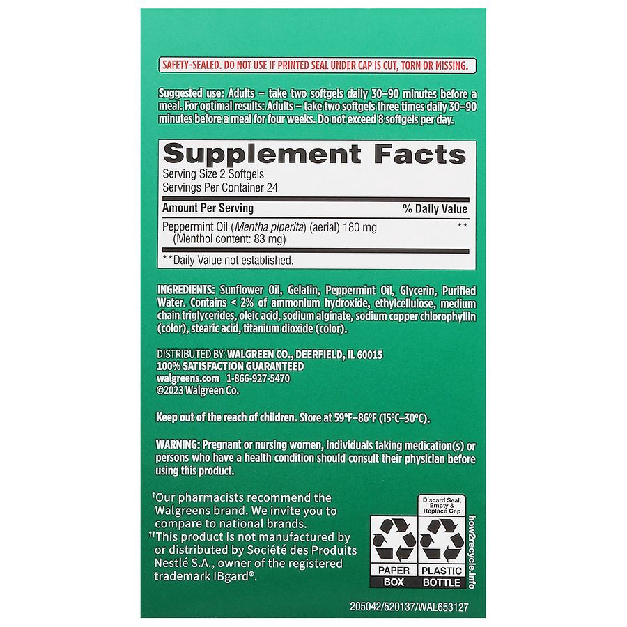 slide 2 of 3, Walgreens Abdominal Comfort, 48 ct