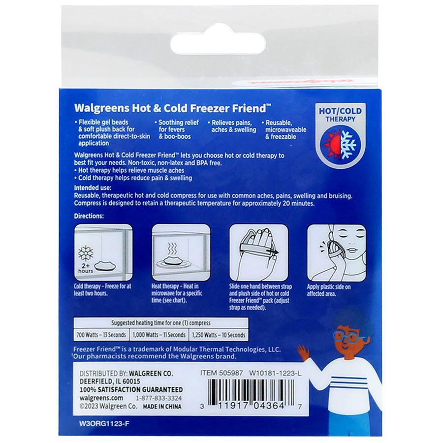 slide 4 of 5, Walgreens Freezer Friends Cold Pack, 1 ct