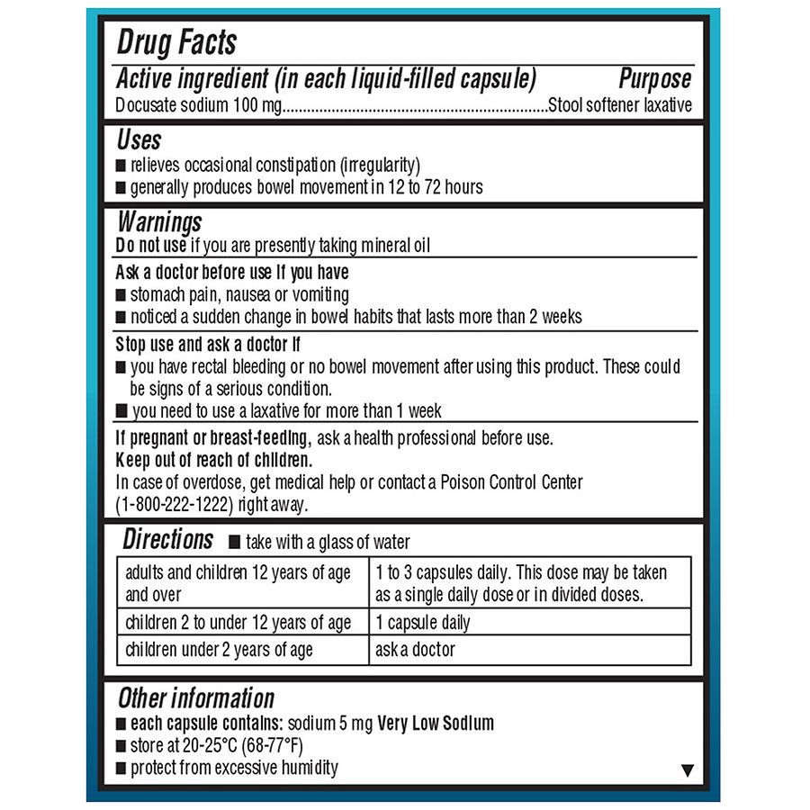 slide 2 of 3, Walgreens Gentle Stool Softener, 25 ct