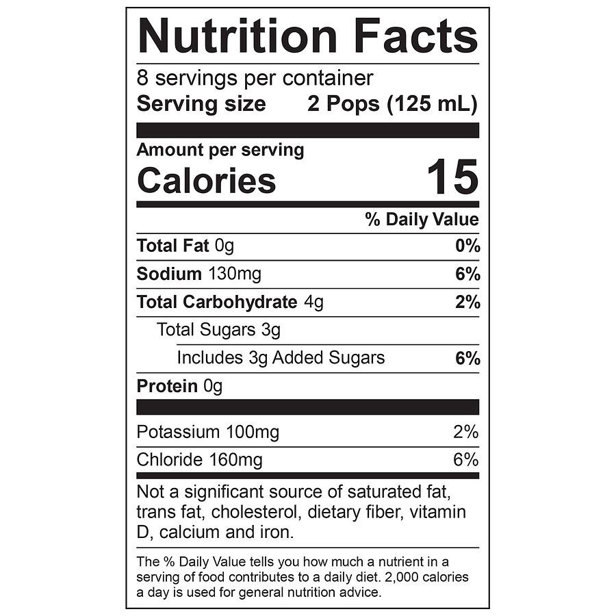 slide 5 of 5, Walgreens Electrolyte Solution Freezer Pops Grape, Blue Raspberry, Cherry & Orange, 16 ct; 2.1 fl oz
