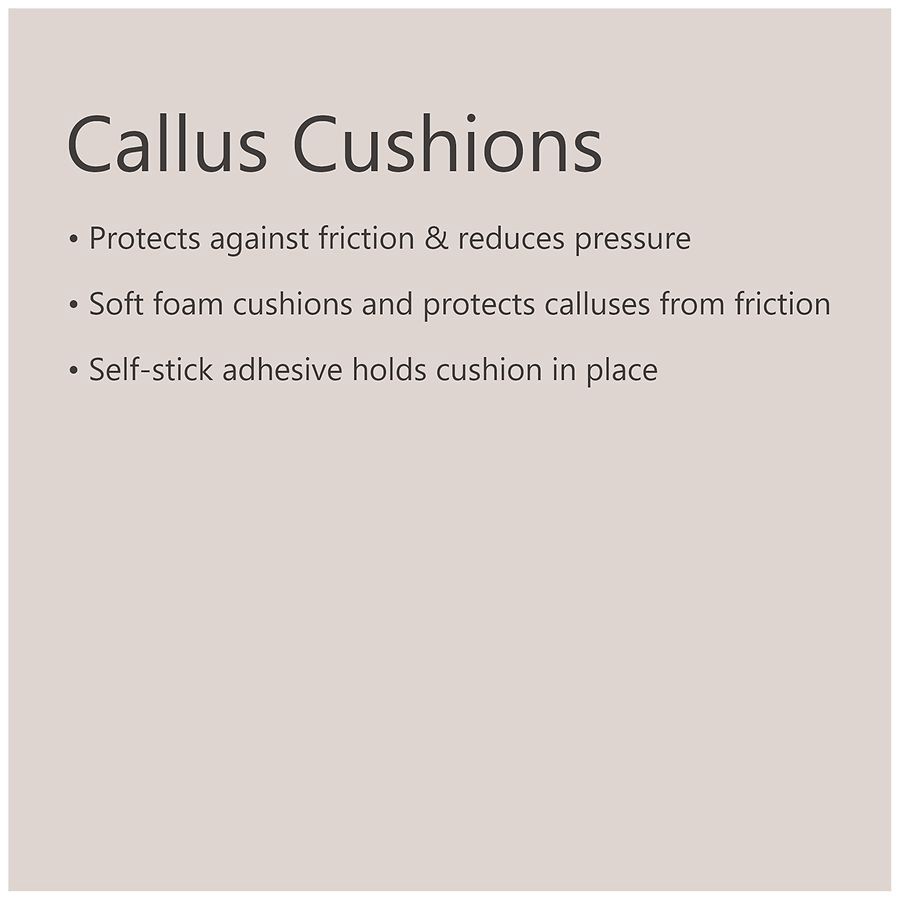 slide 5 of 5, Walgreens Callus Cushions, 12 ct