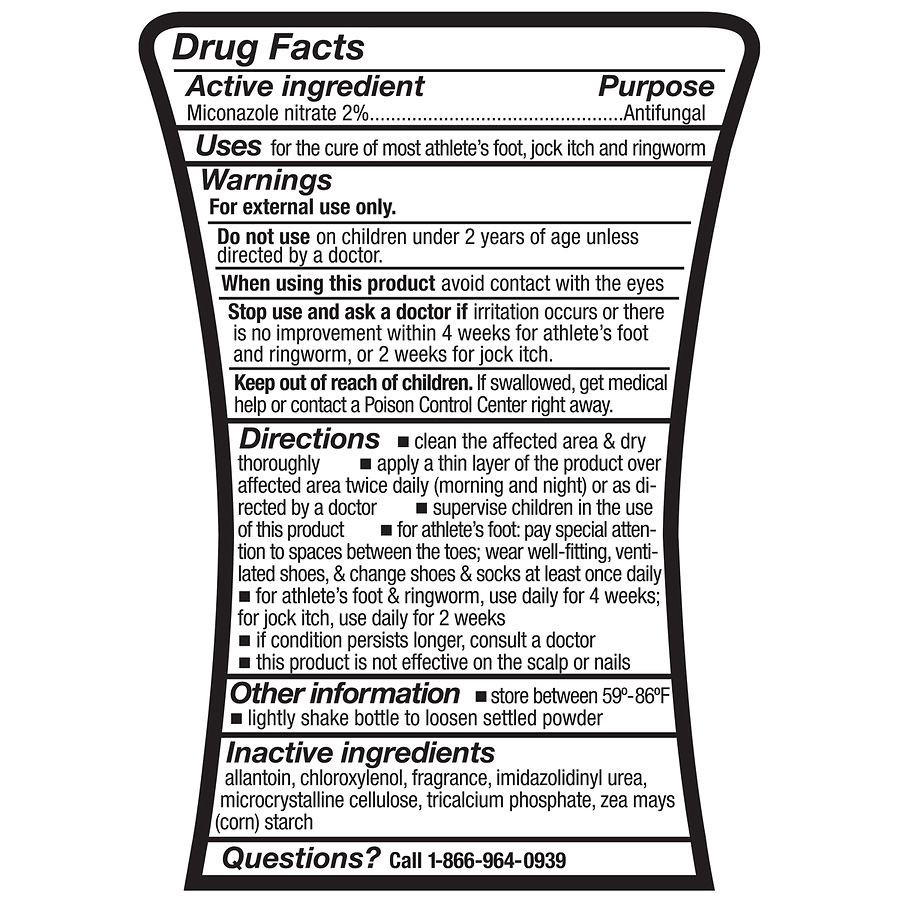 slide 2 of 4, Walgreens Jock Itch Powder, 2.5 oz