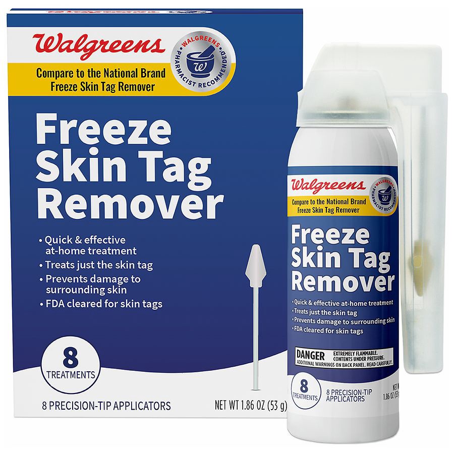 slide 2 of 4, Walgreens Freeze Skin Tag Remover, 8 ct