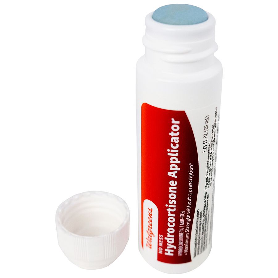 slide 4 of 5, Walgreens Hydrocortisone Roller, Fast Itch Relief, 1.25 fl oz