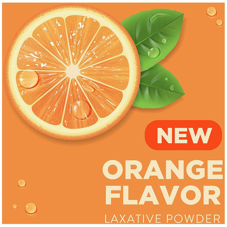 slide 2 of 4, Walgreens SmoothLax Laxative Powder, Polyethylene Glycol 3350, Grit Free Orange, 8.3 oz