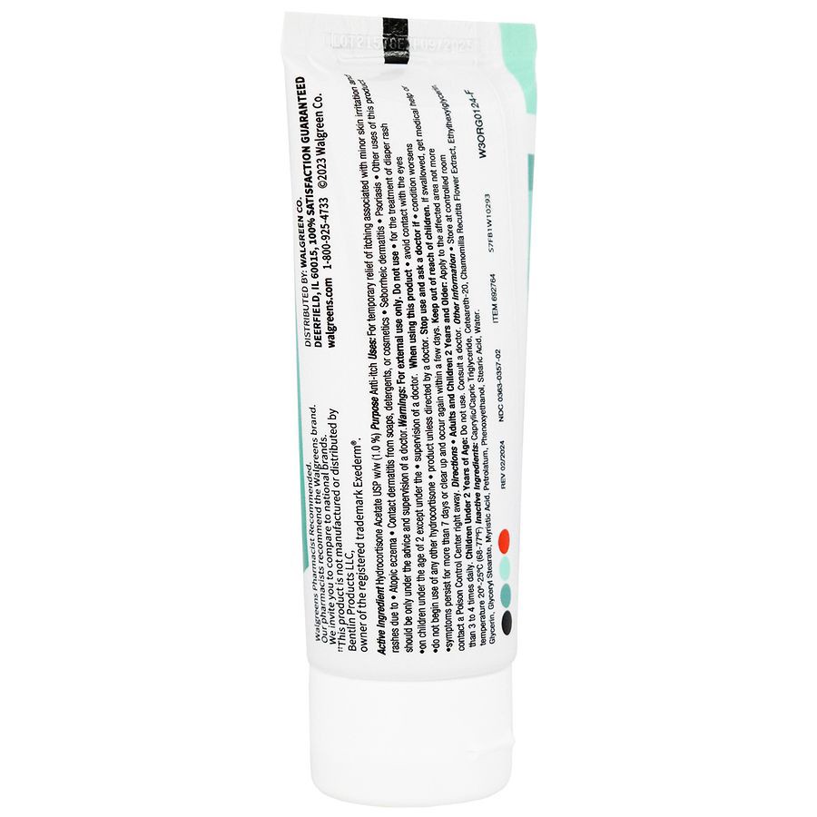 slide 4 of 4, Walgreens Eczema Relief Cream, 2 oz