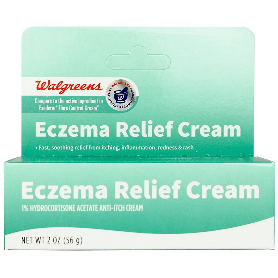 slide 2 of 4, Walgreens Eczema Relief Cream, 2 oz
