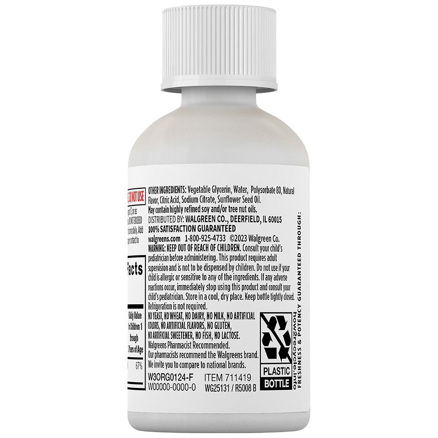 slide 5 of 5, Walgreens Infant Vitamin D Drops, 1.69 fl oz