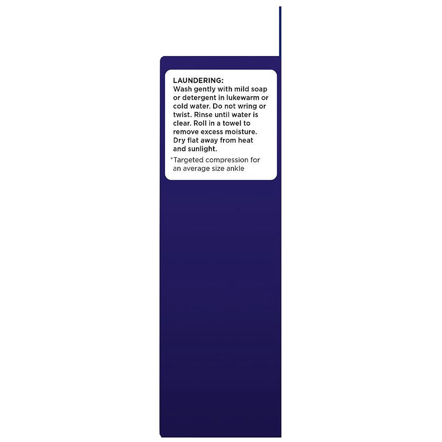 slide 5 of 5, Walgreens Anti-Embolism Compression Stockings, Thigh High White, XL