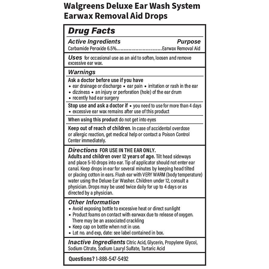slide 4 of 4, Walgreens Deluxe Ear Wash System, 1 ct