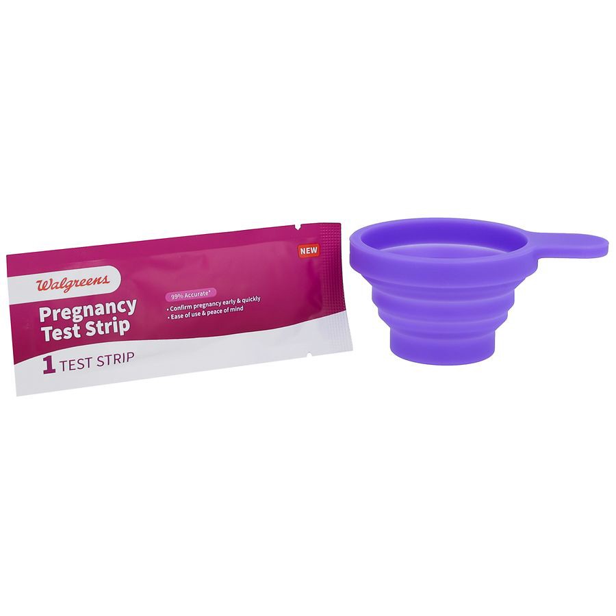 slide 4 of 5, Walgreens Pregnancy Test Strip, 25 ct