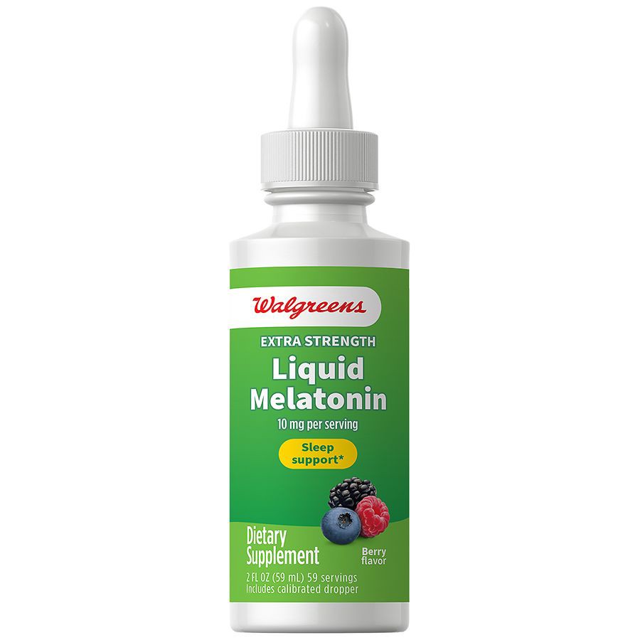 slide 3 of 5, Walgreens Liquid Melatonin Berry, 2 fl oz