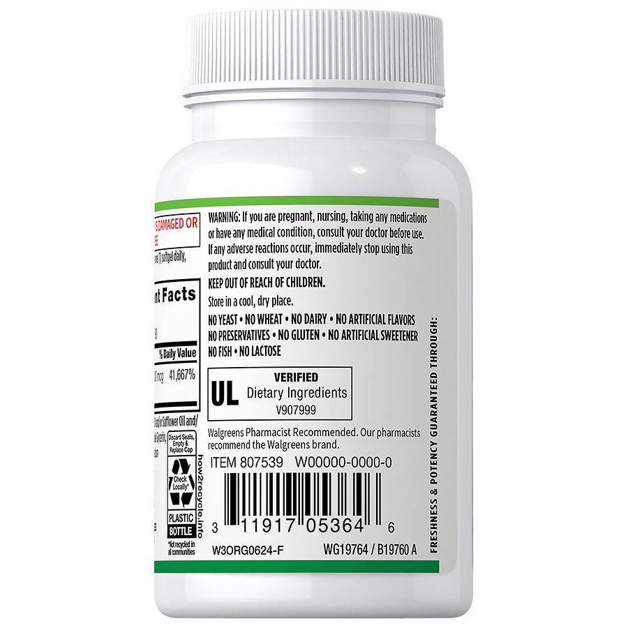 slide 2 of 4, Walgreens Free & Pure B12 Softgels, 90 ct